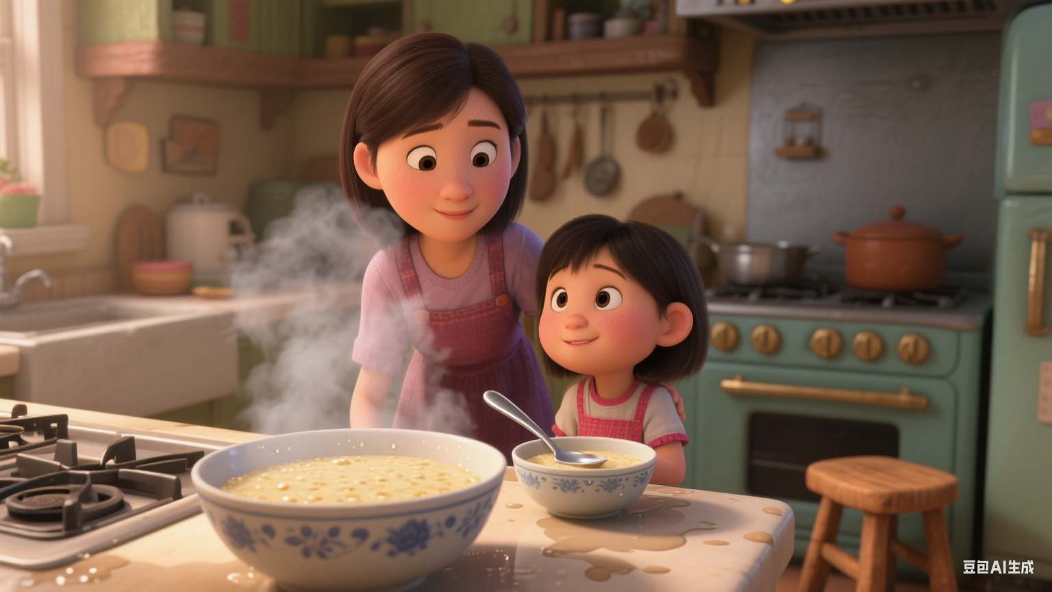 灶火与童谣里的亲子时光