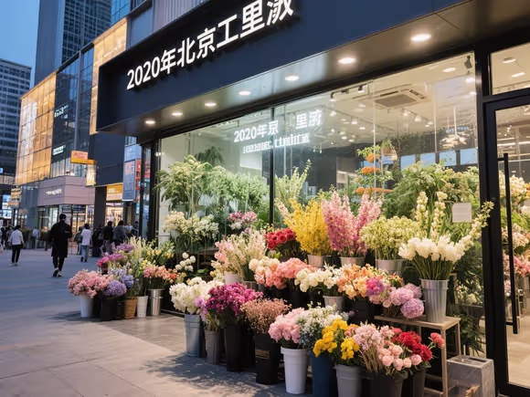 北京三里屯 花店