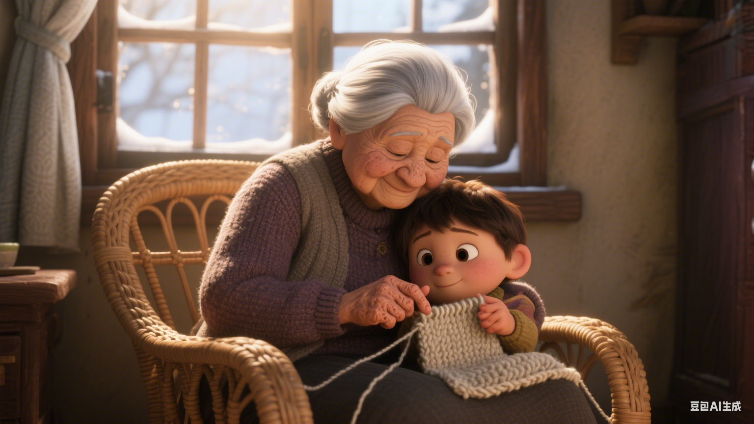 那件织进时光里的旧毛衣