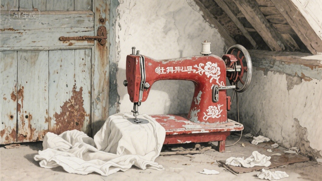 缝纫机上的时光，缝住了我整个童年