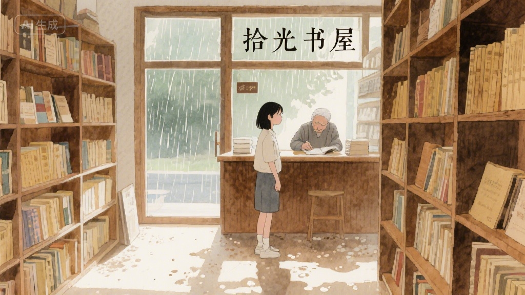 旧书店里的时光信笺