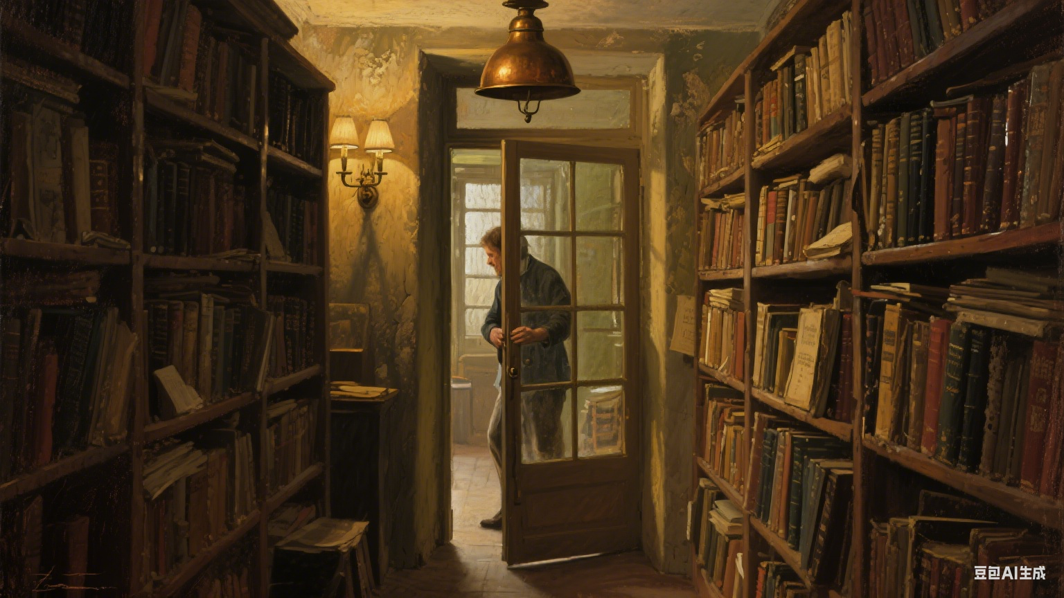 巷尾旧书店：时光褶皱里的墨香秘境