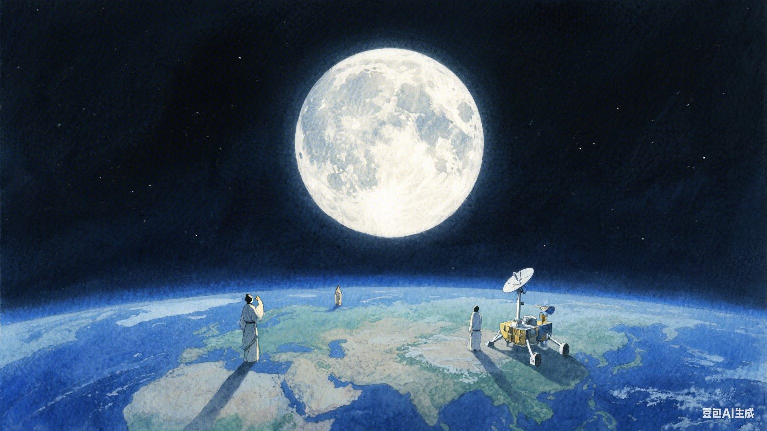 宇宙里的温柔陪伴：那些围绕行星起舞的卫星