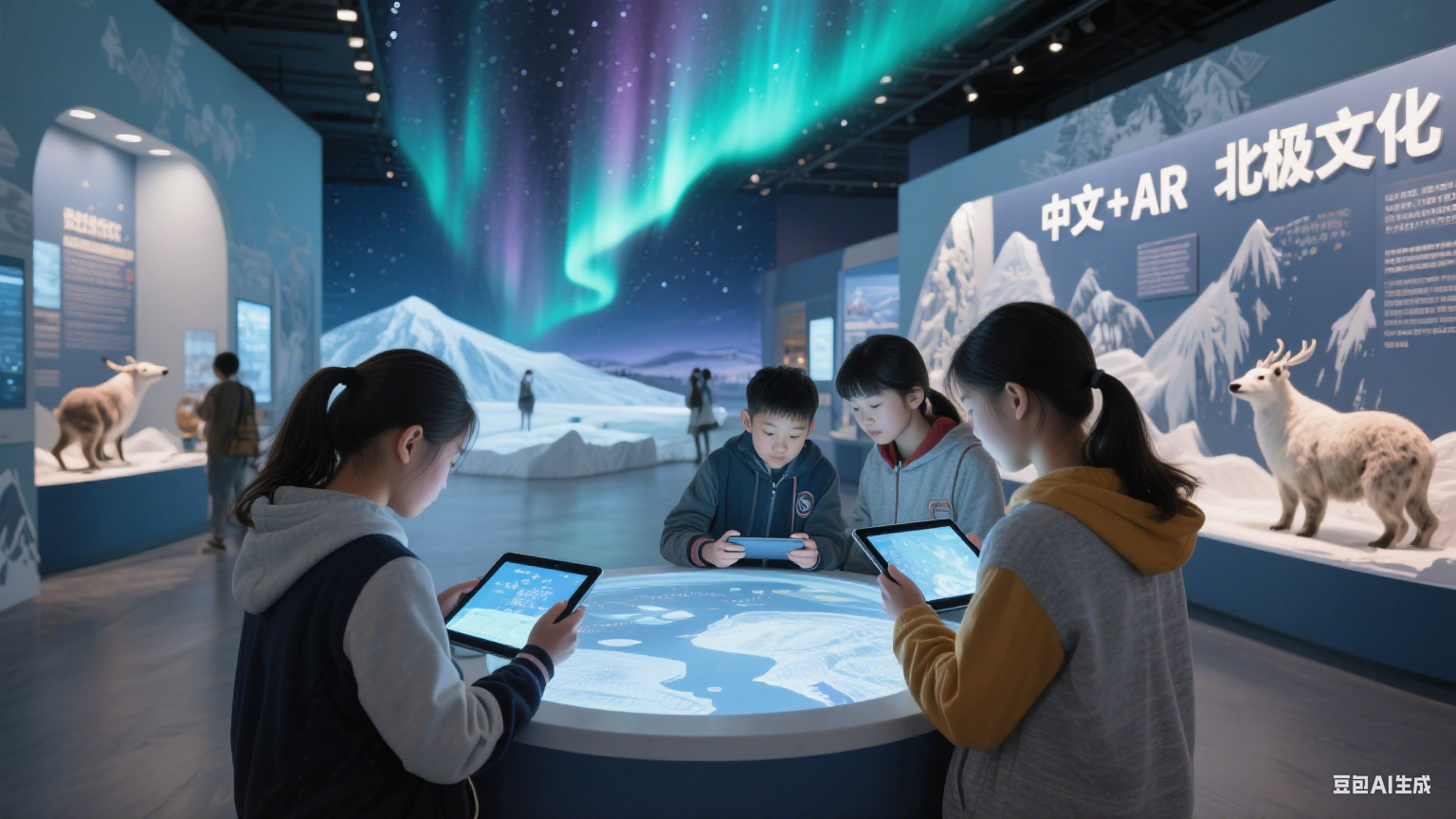 挪威奥斯陆大学孔子学院打造中文加 AR 北极文化课堂 沉浸式学中文