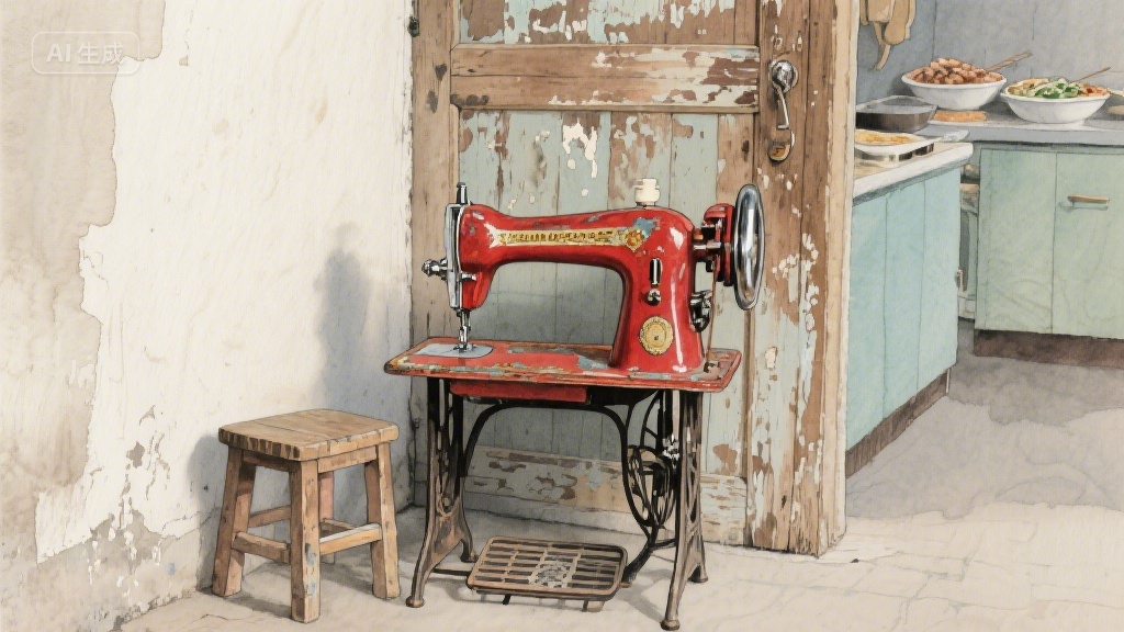 外婆的缝纫机，藏着我整个童年的暖