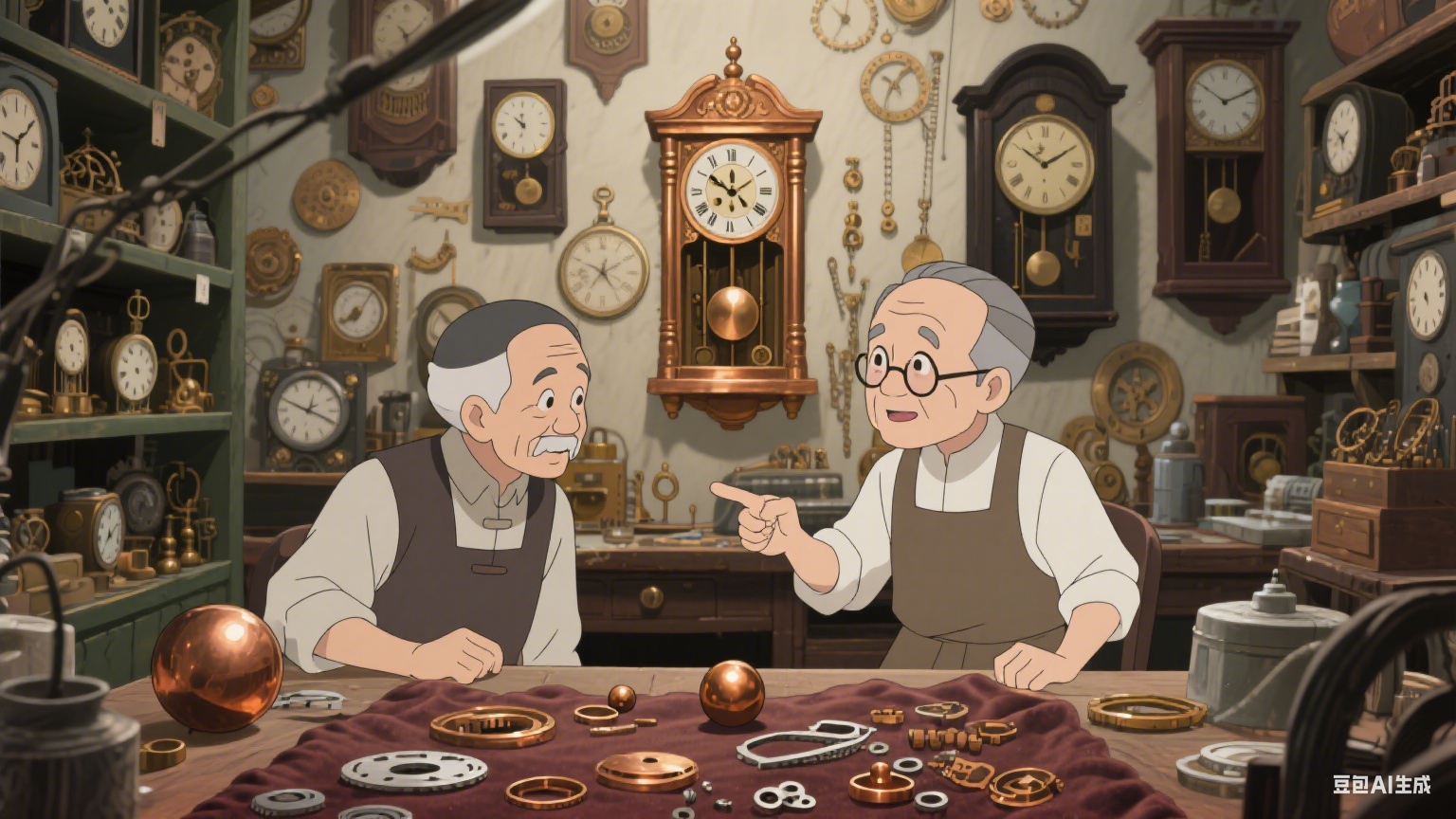 老钟表匠的 “质点” 传承