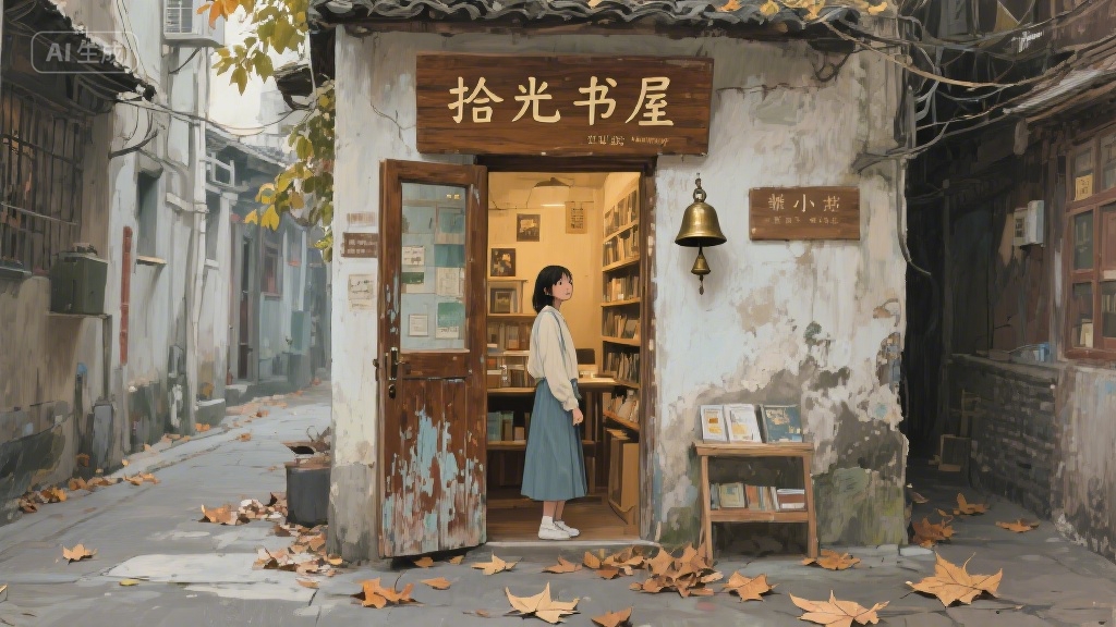 旧书店里的时光信笺