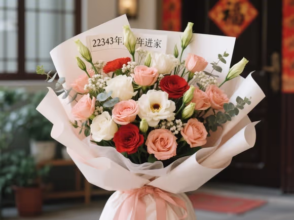 进宅送什么花合适
