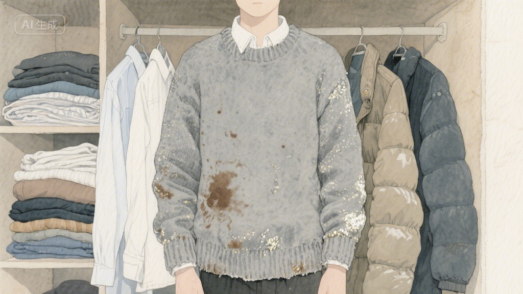 衣柜深处的旧毛衣，藏着我整个冬天的暖