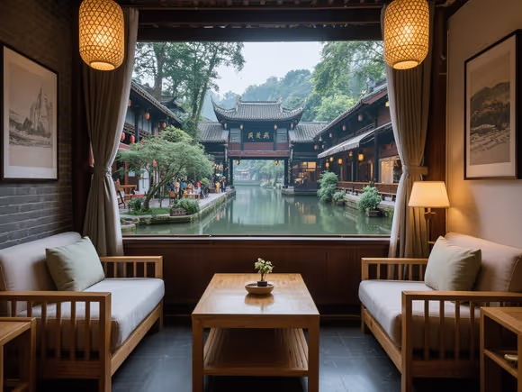 成都旅游住哪里好玩