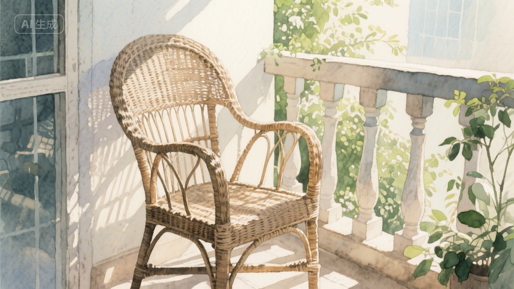 那把老藤椅,藏着我半生的暖