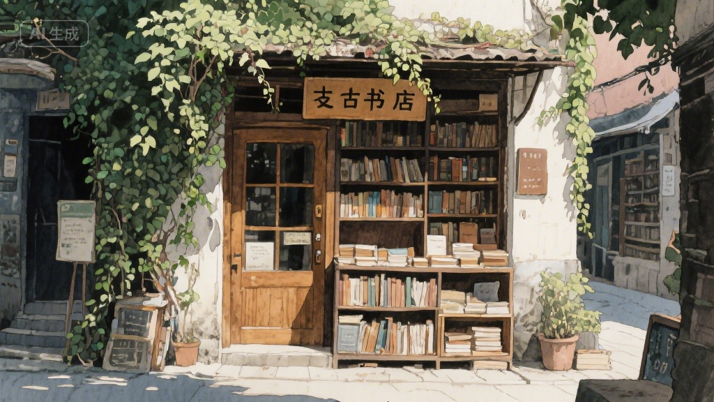 街角旧书店：藏着时光褶皱里的惊喜