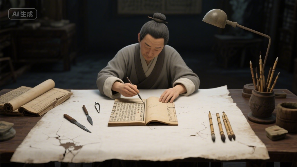 古籍修复师：在时光褶皱里缝补文明的人