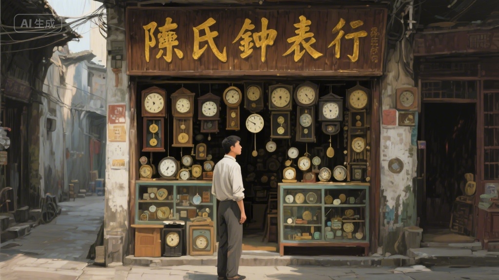 老钟表店的秘密