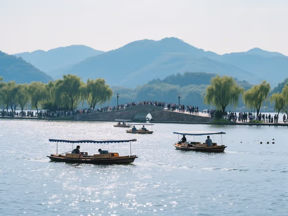 浙江有什么不爬山的景点