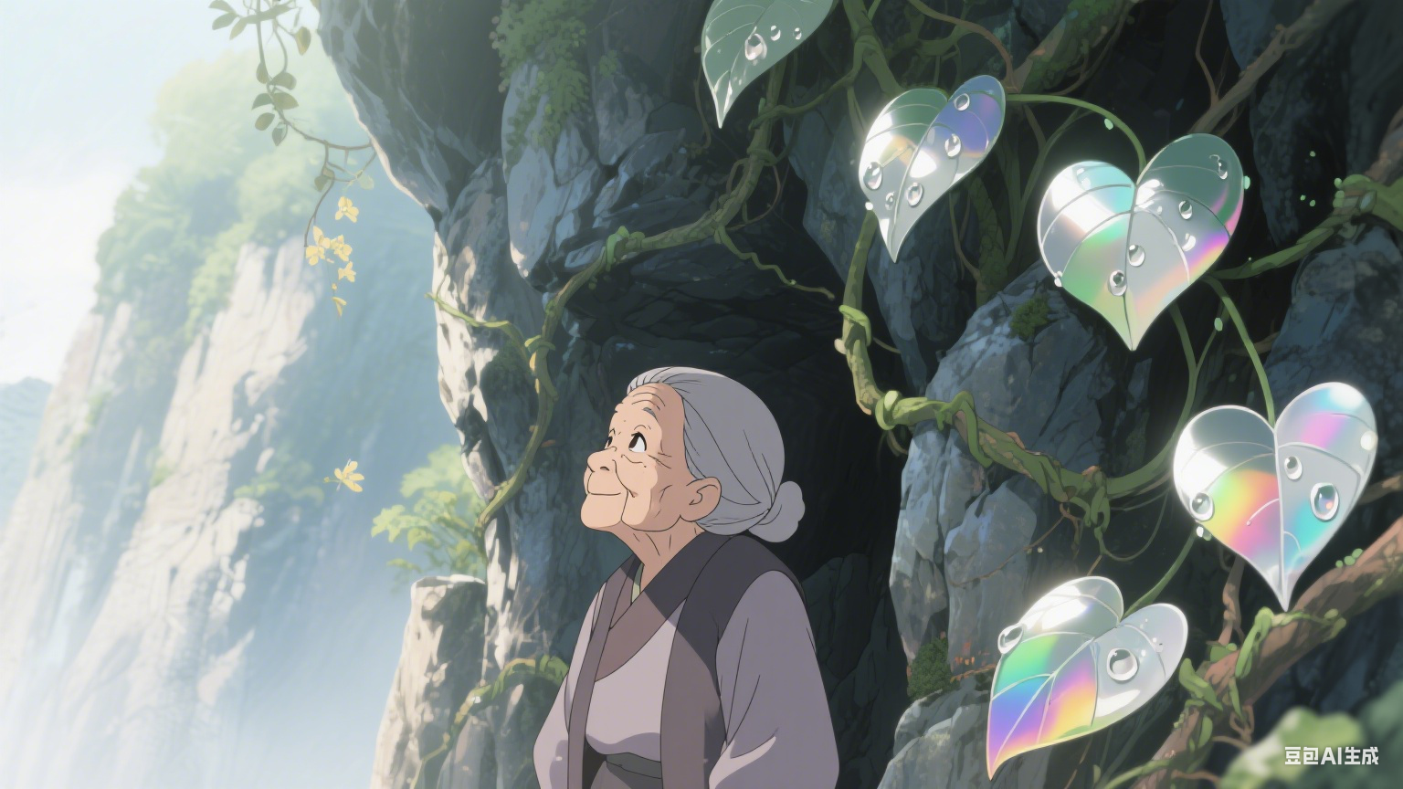 青崖村的忘忧藤传说