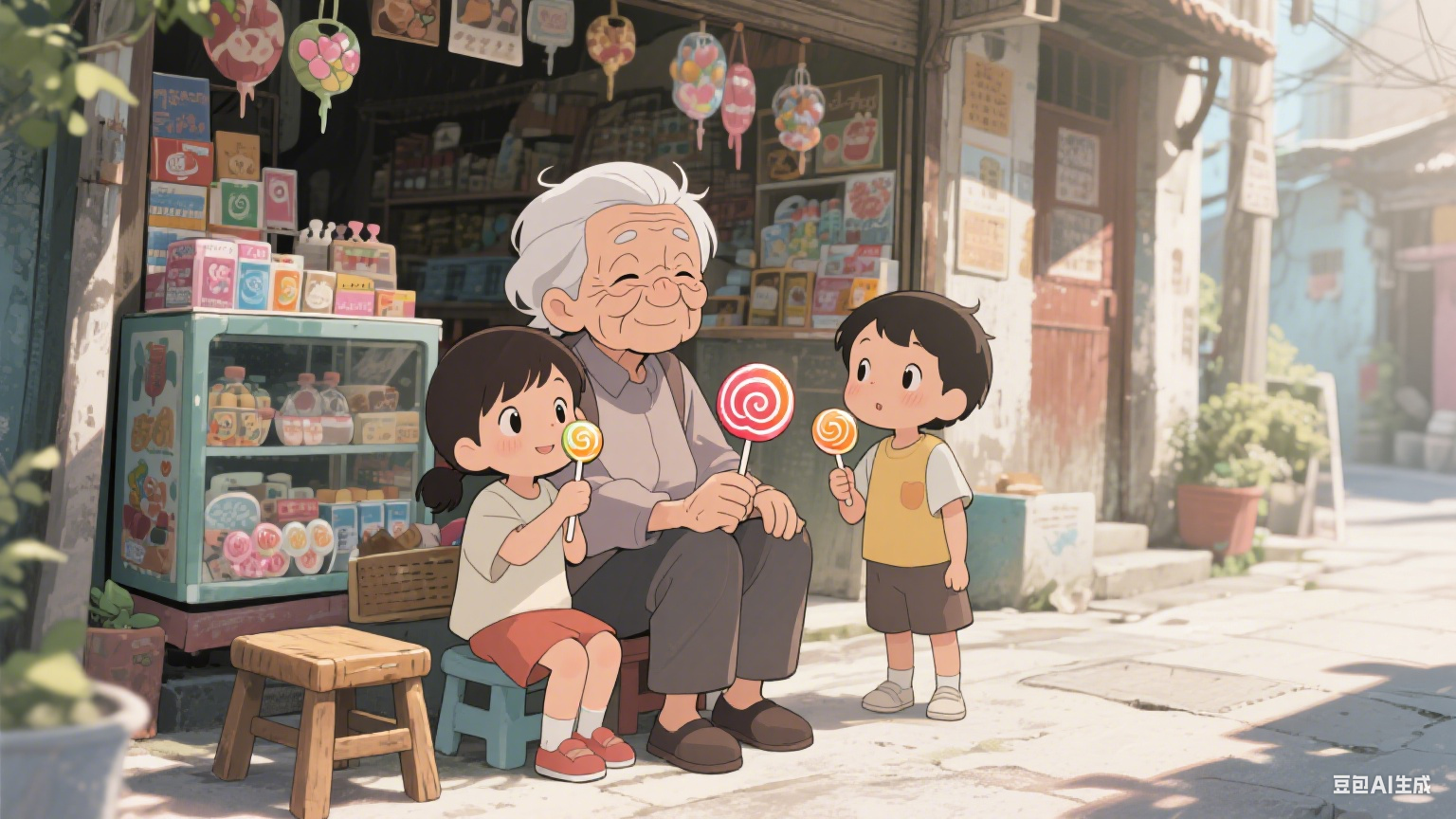 故事时间里的细碎光芒