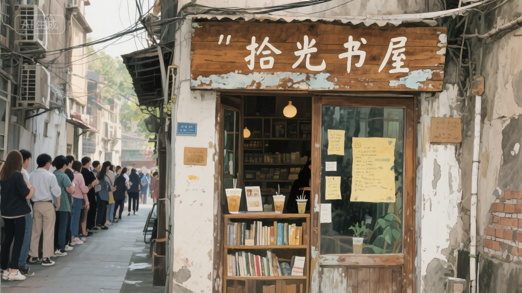 巷子里的旧书店，藏着比时光更慢的日子