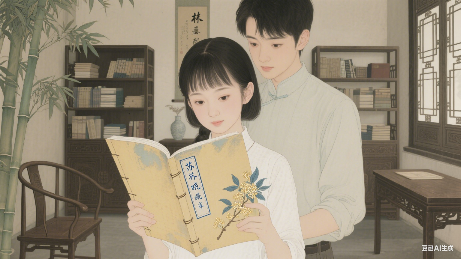 墨痕深处的低语：一场关于文学阐释的时光对话