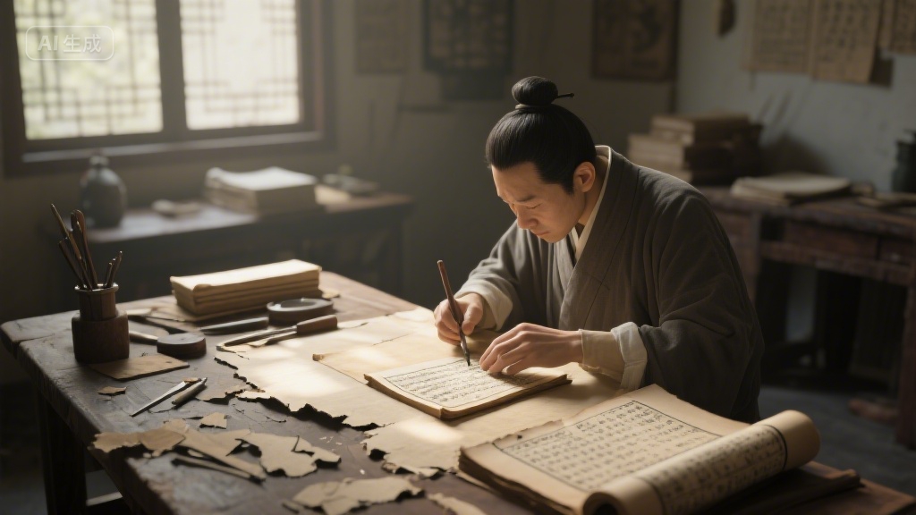 古籍修复师：在时光裂隙中缝合文明记忆