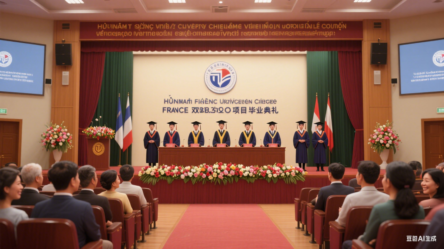 法越双学位项目毕业典礼：HCMUS 见证国际化人才成长