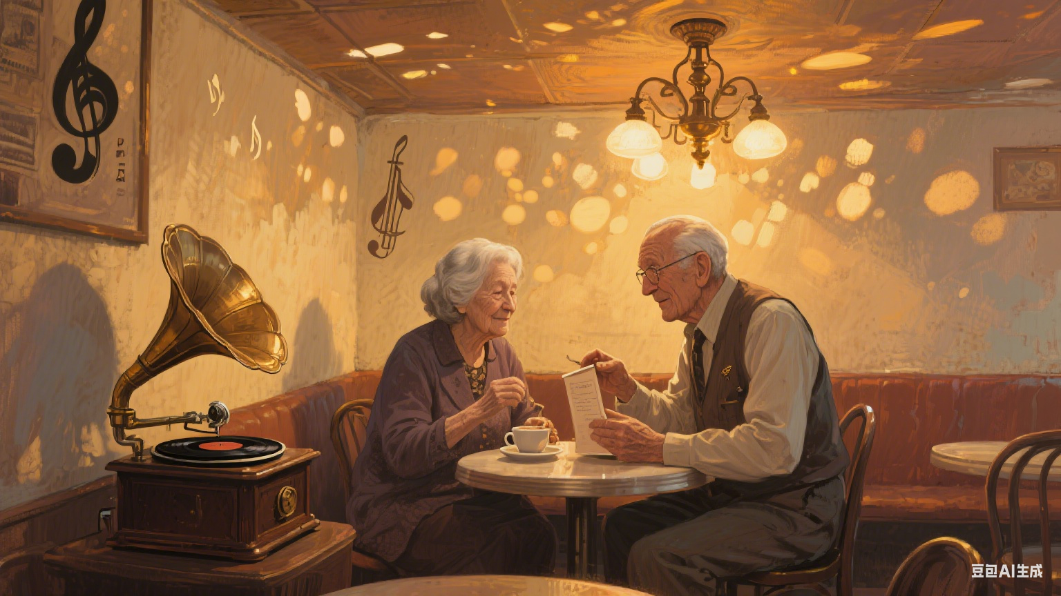 街角咖啡馆的时光褶皱