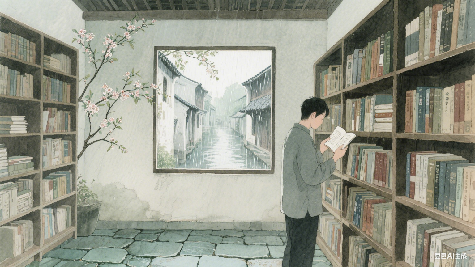 指尖轻拂书页间的星芒:略读的诗意漫游