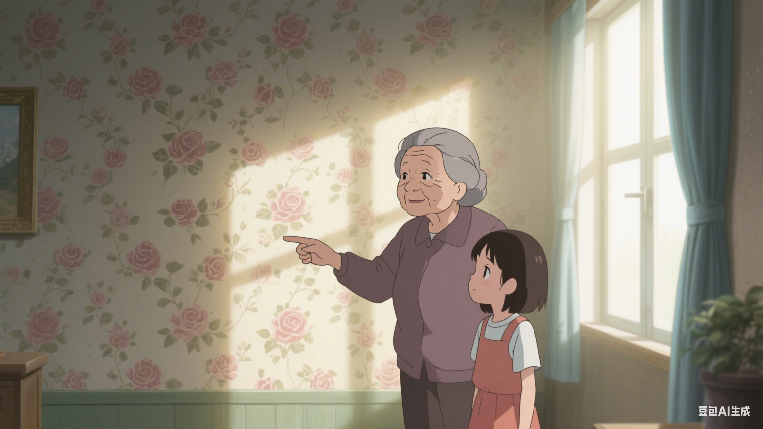 壁纸里的时光褶皱