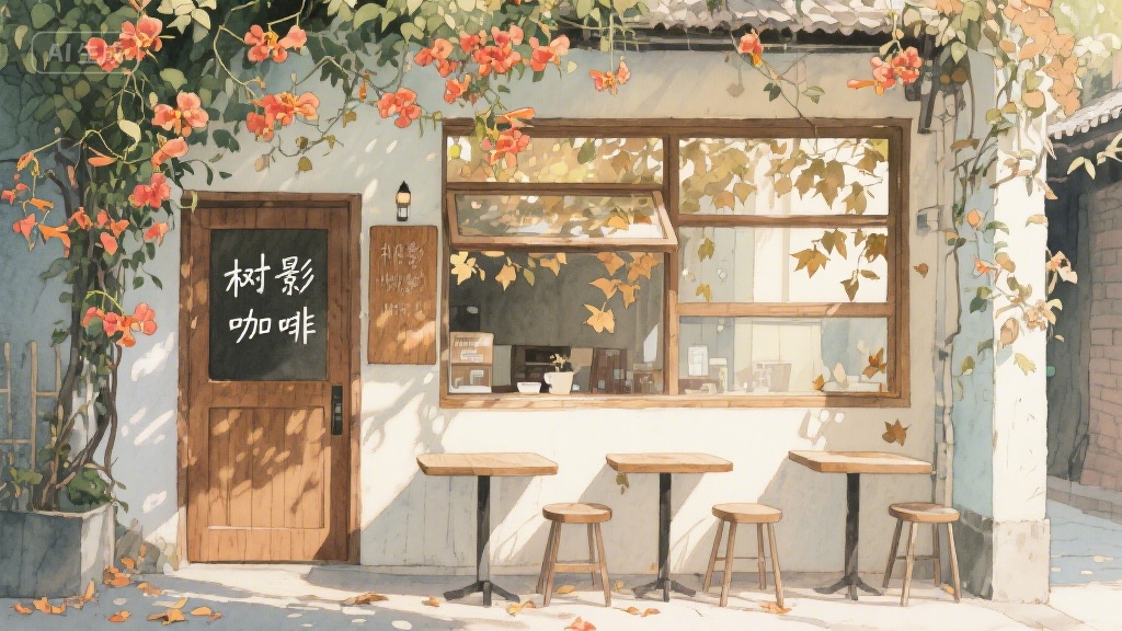 藏在巷子里的咖啡馆，藏着多少人的小确幸