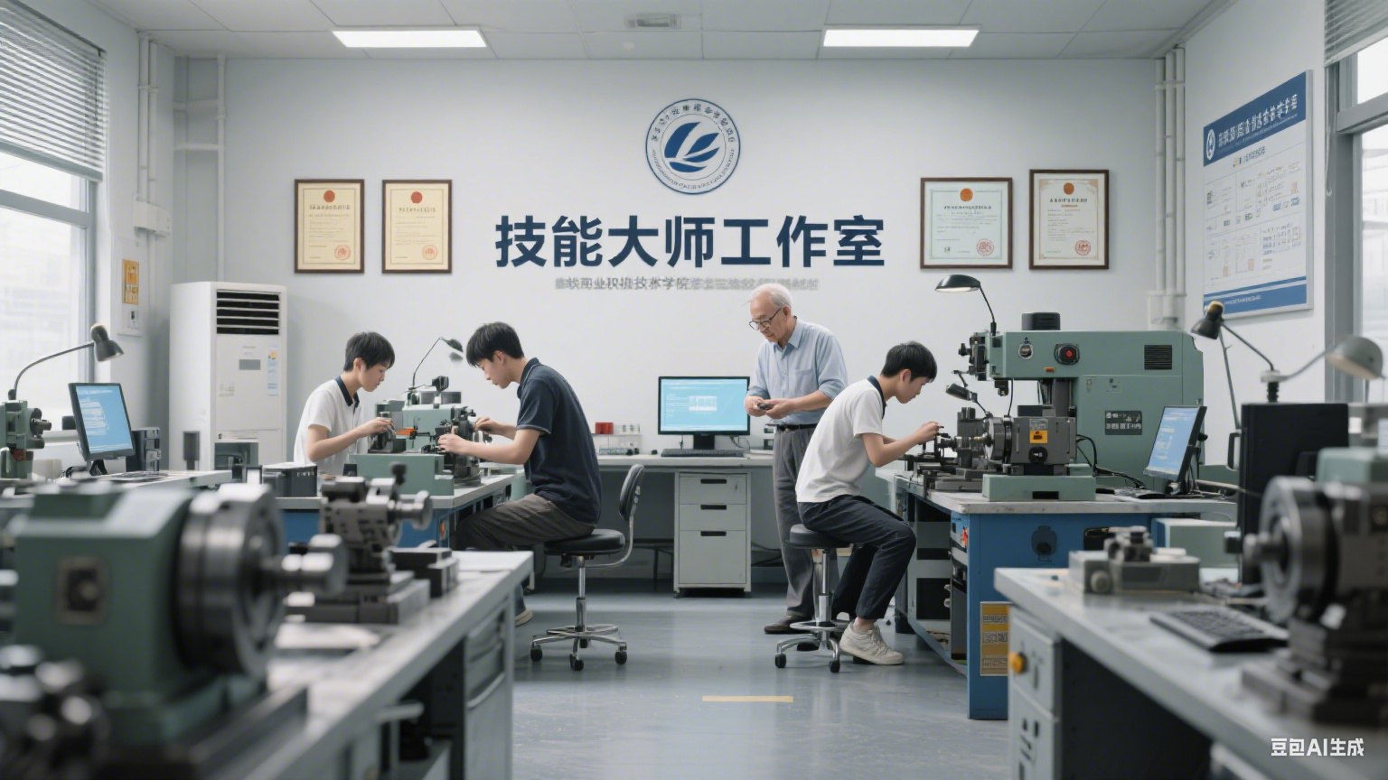 临港职业技术学院打造 “技能大师工作室” 培育高素质技术人才