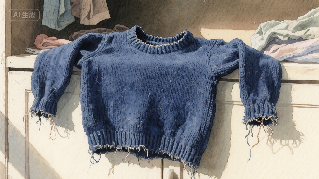 衣柜深处的旧毛衣，藏着我整个冬天的暖