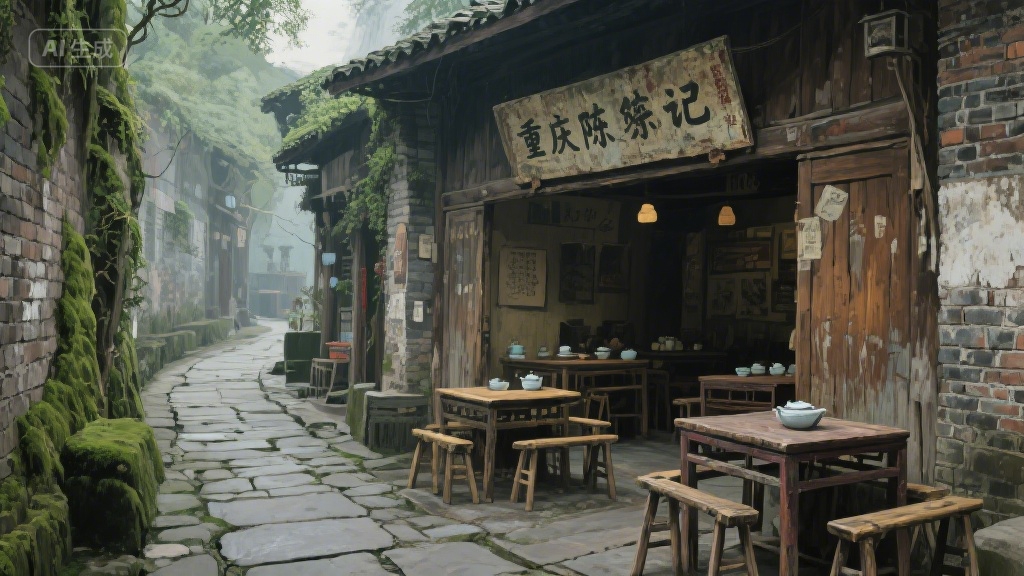 重庆老茶馆：藏在山城褶皱里的慢时光