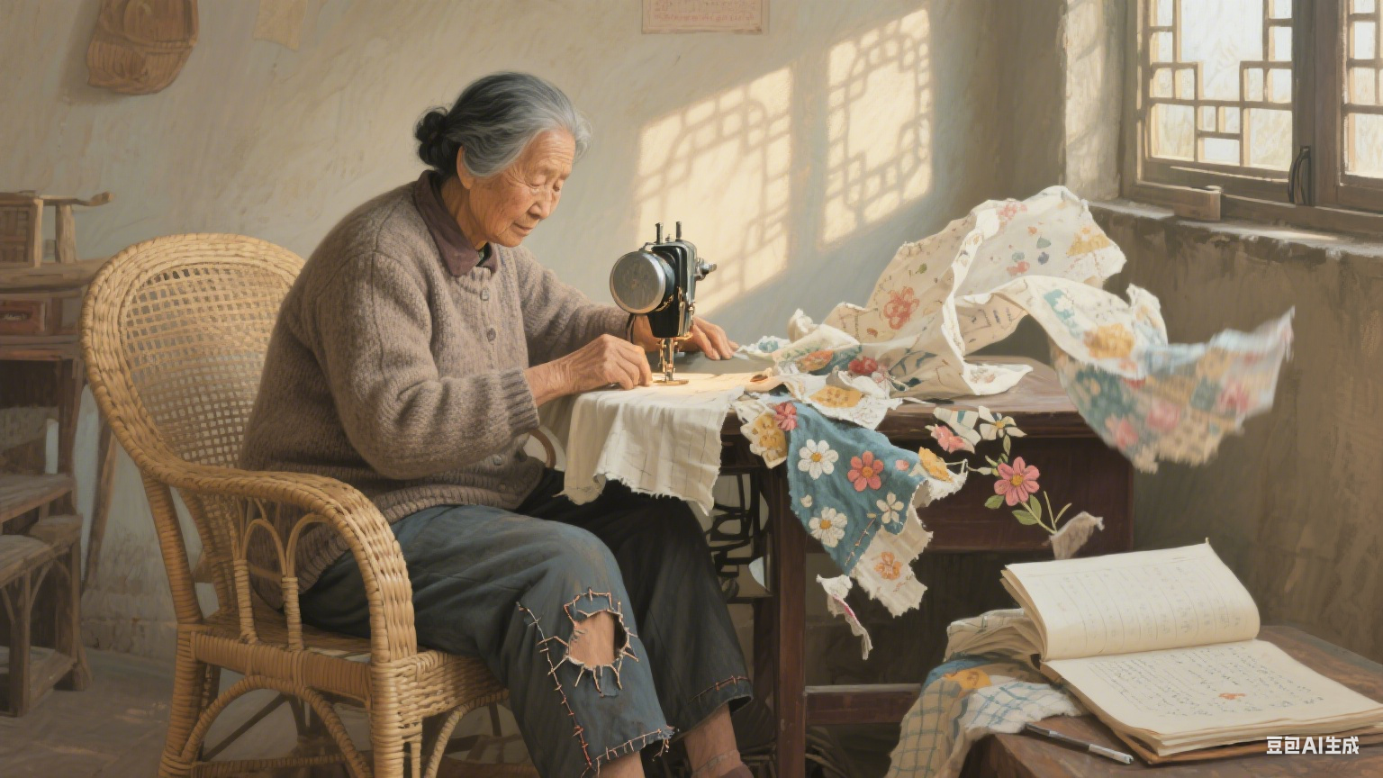 那台缝纫机，藏着我整个童年的暖