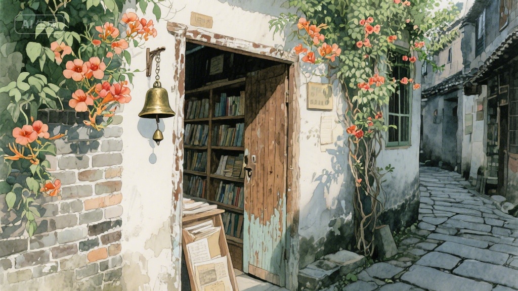 巷尾老书店：时光褶皱里的墨香秘境