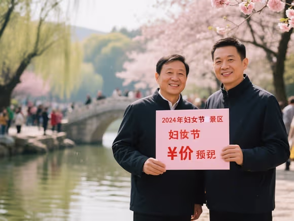 妇女节景区男性半价吗