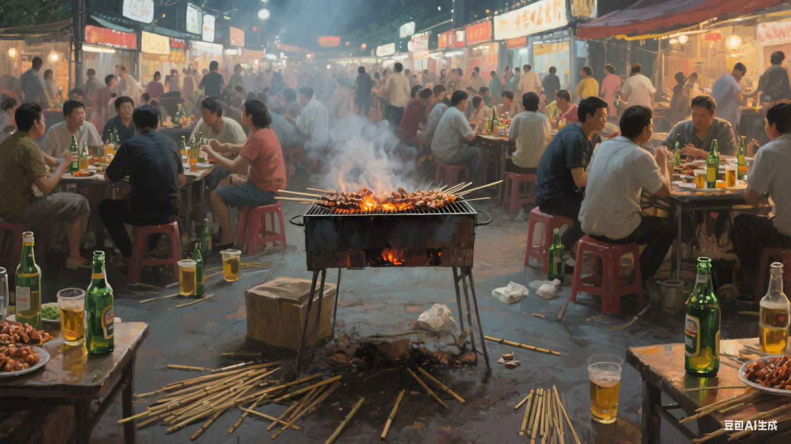 烟火之间：烧烤里的风味密码与人间百态