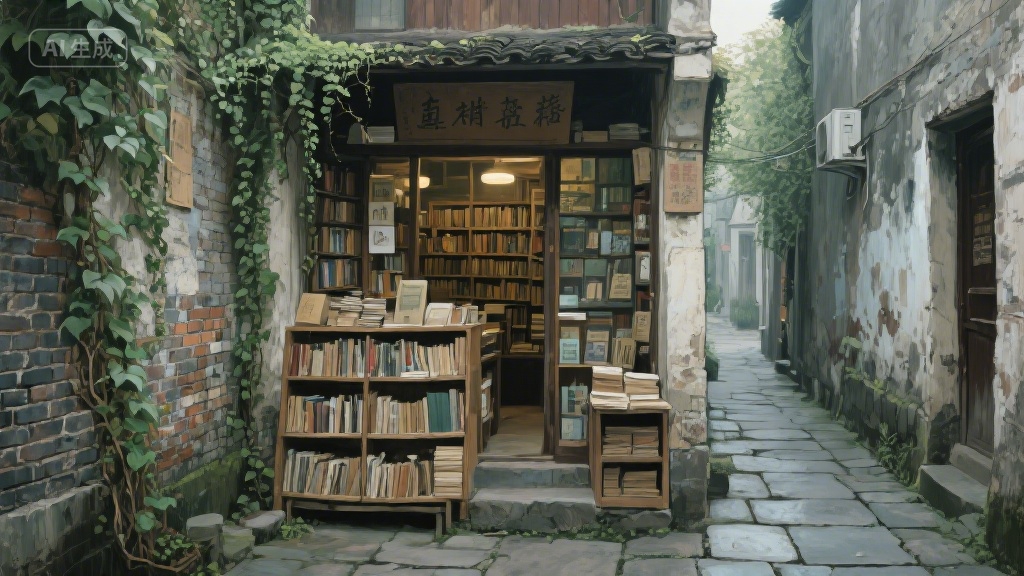 旧书店里的时光褶皱