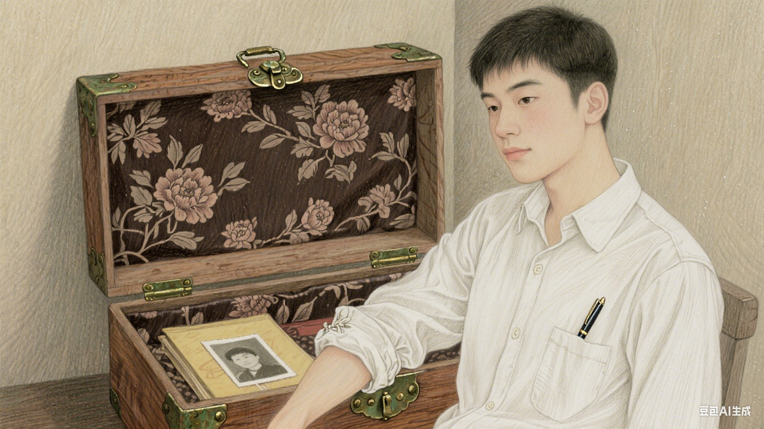 旧物仓里的时光褶皱