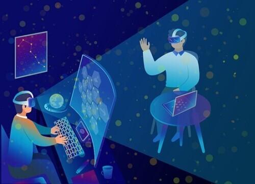 虚拟课堂里的光影与声浪