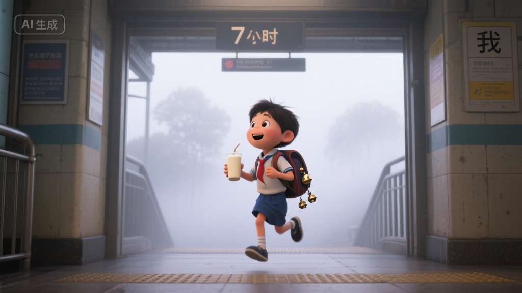 通勤路上的微光时刻