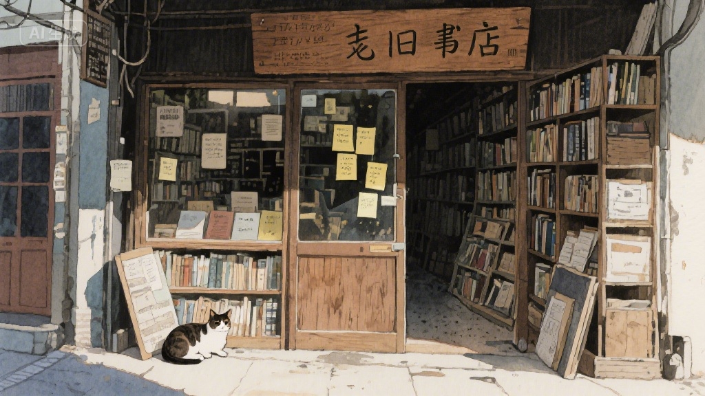 街角旧书店：藏着时光褶皱里的小确幸