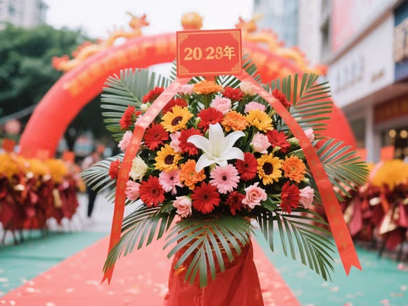 广州开业庆典花篮