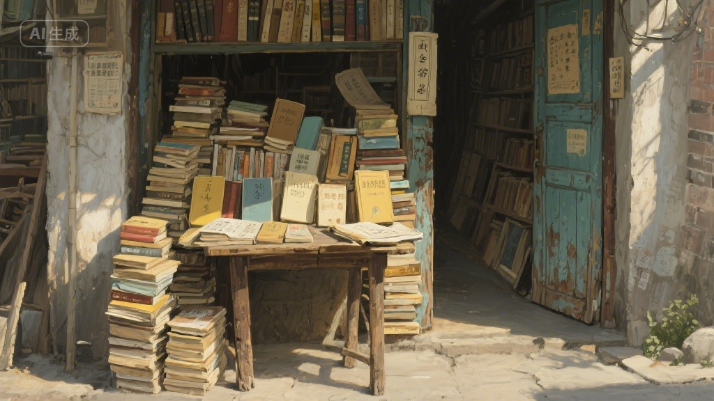 旧书店里的时光碎片