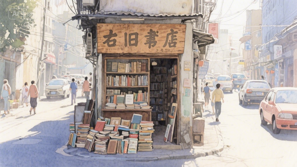 城市角落的旧书店：藏着时光的小秘密