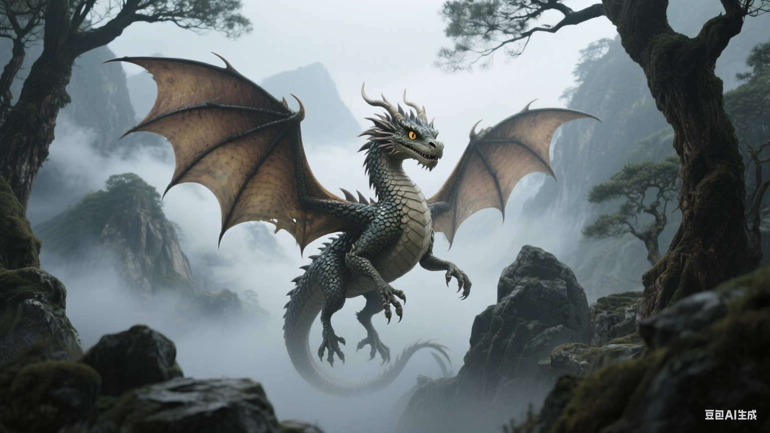 飞龙：穿梭于虚实之间的神秘生灵