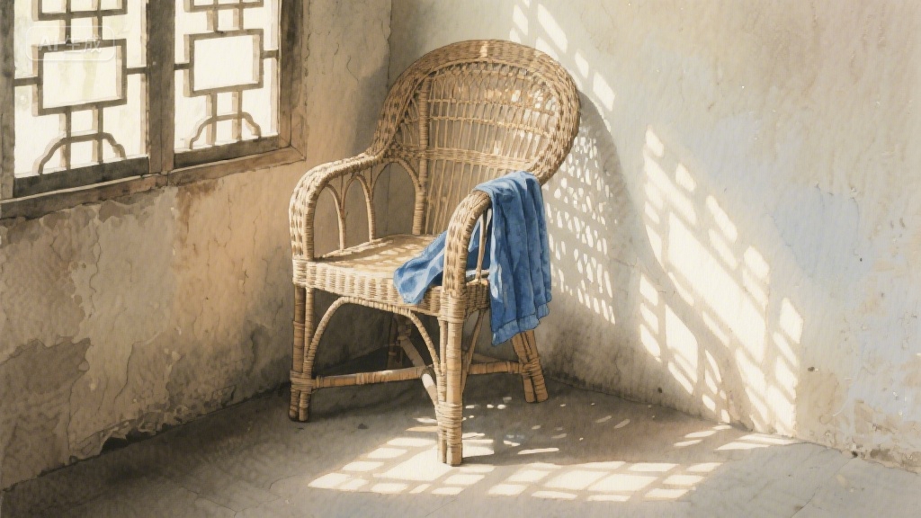 外婆的老藤椅，藏着我半生的暖