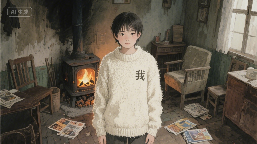 那件起球的旧毛衣，藏着我整个青春的暖