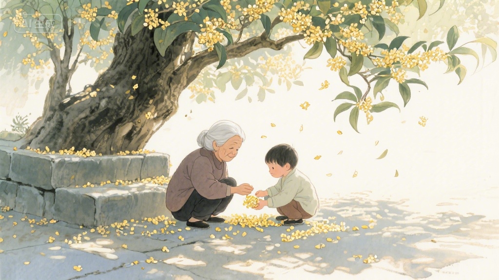 桂香漫过旧时光