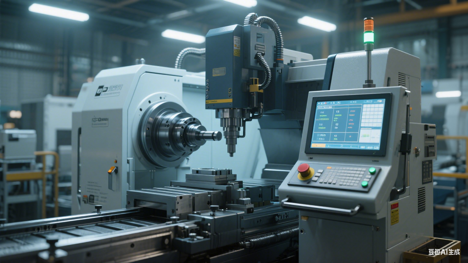 数控机床：现代制造业精度与效率的核心支撑