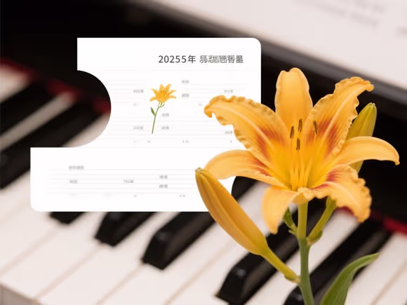 萱草花钢琴简单版